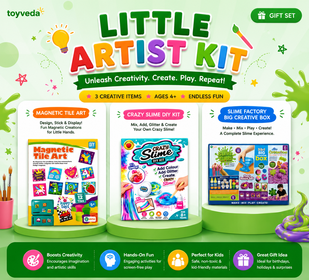 Little Artist Kit — Toyveda gift set