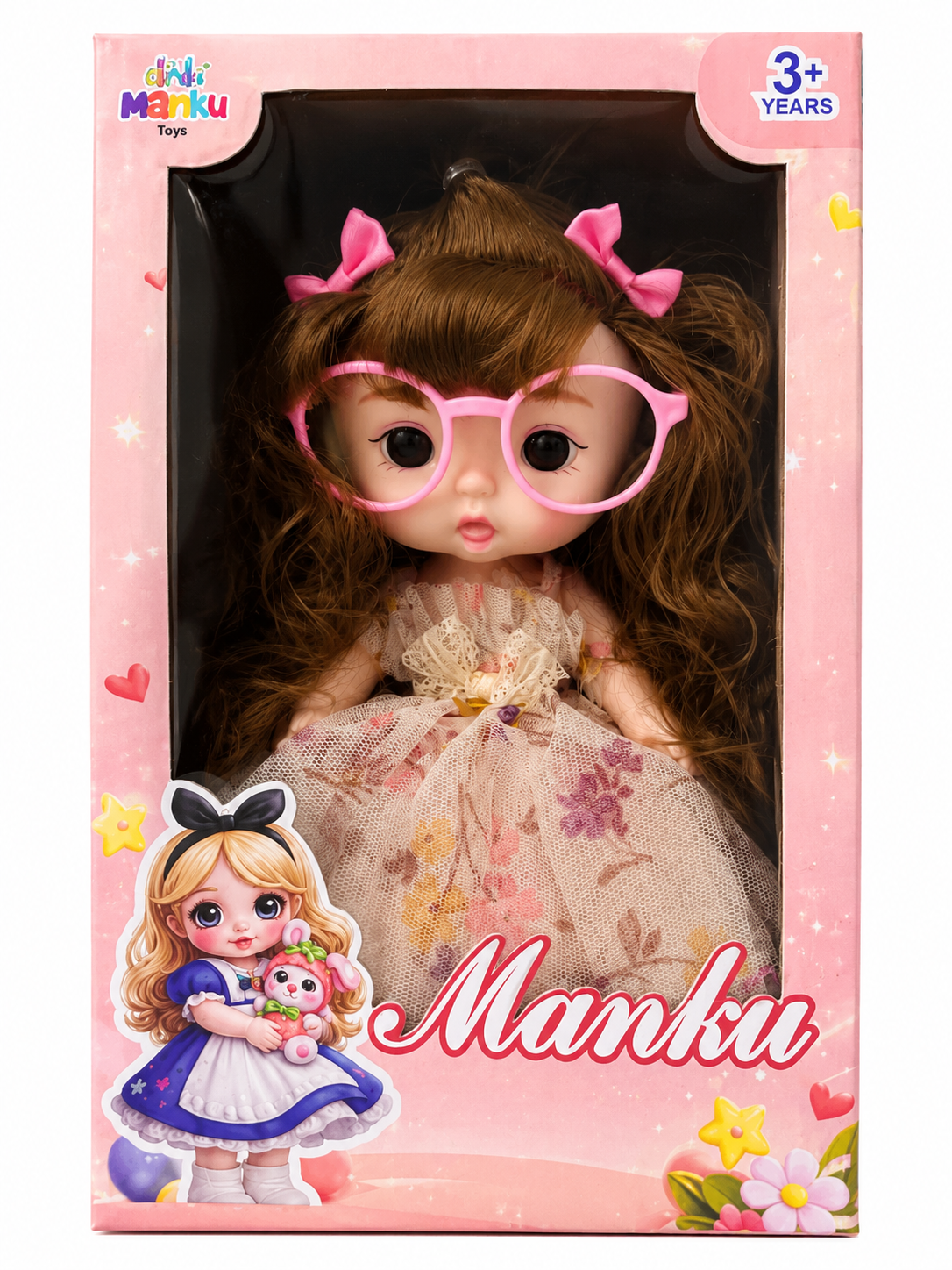 Doll Chasma Sunglasses Fashion Doll | Stylish Fashion Play Set for Girls