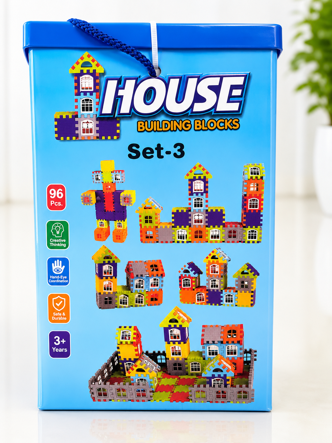 Smart Builder Construction Set | Creative Building Toy for Kids (2-Pack)