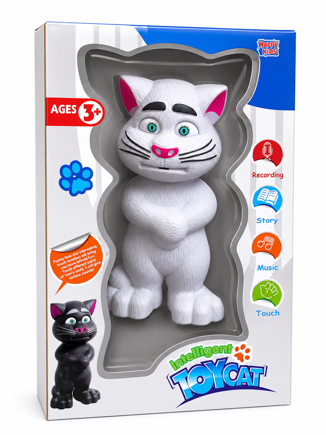Tom Cat Cartoon Toy | Electronic Talking & Moving Cat Toy for Kids