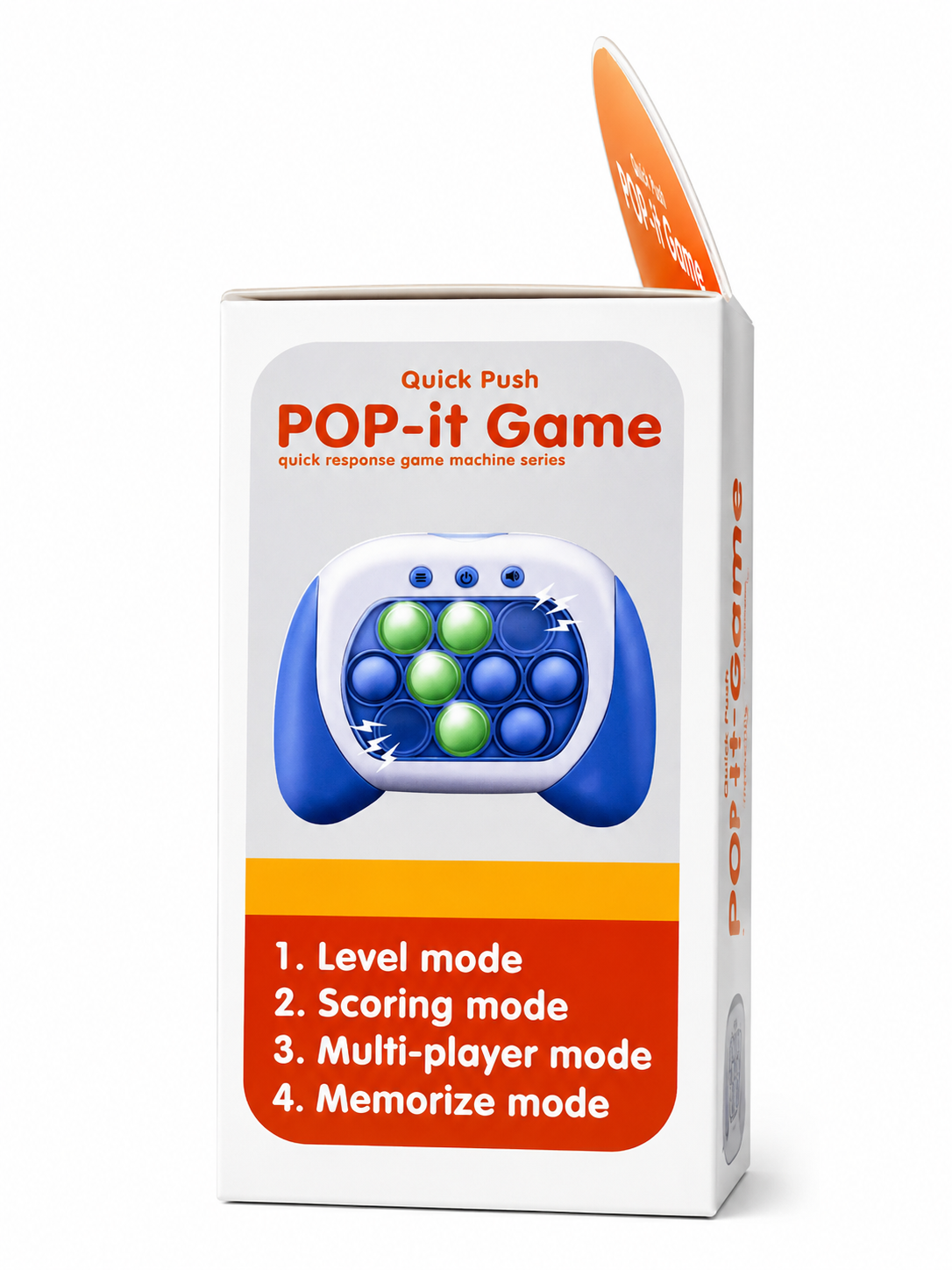 Pop It Fidget Toy | Silicone Sensory Stress Relief Toy for Kids